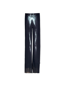 JEAN PAUL GAULTIER - Mesh Straight Trouser Printed Body Dust - AW25 - BLACK SILVER